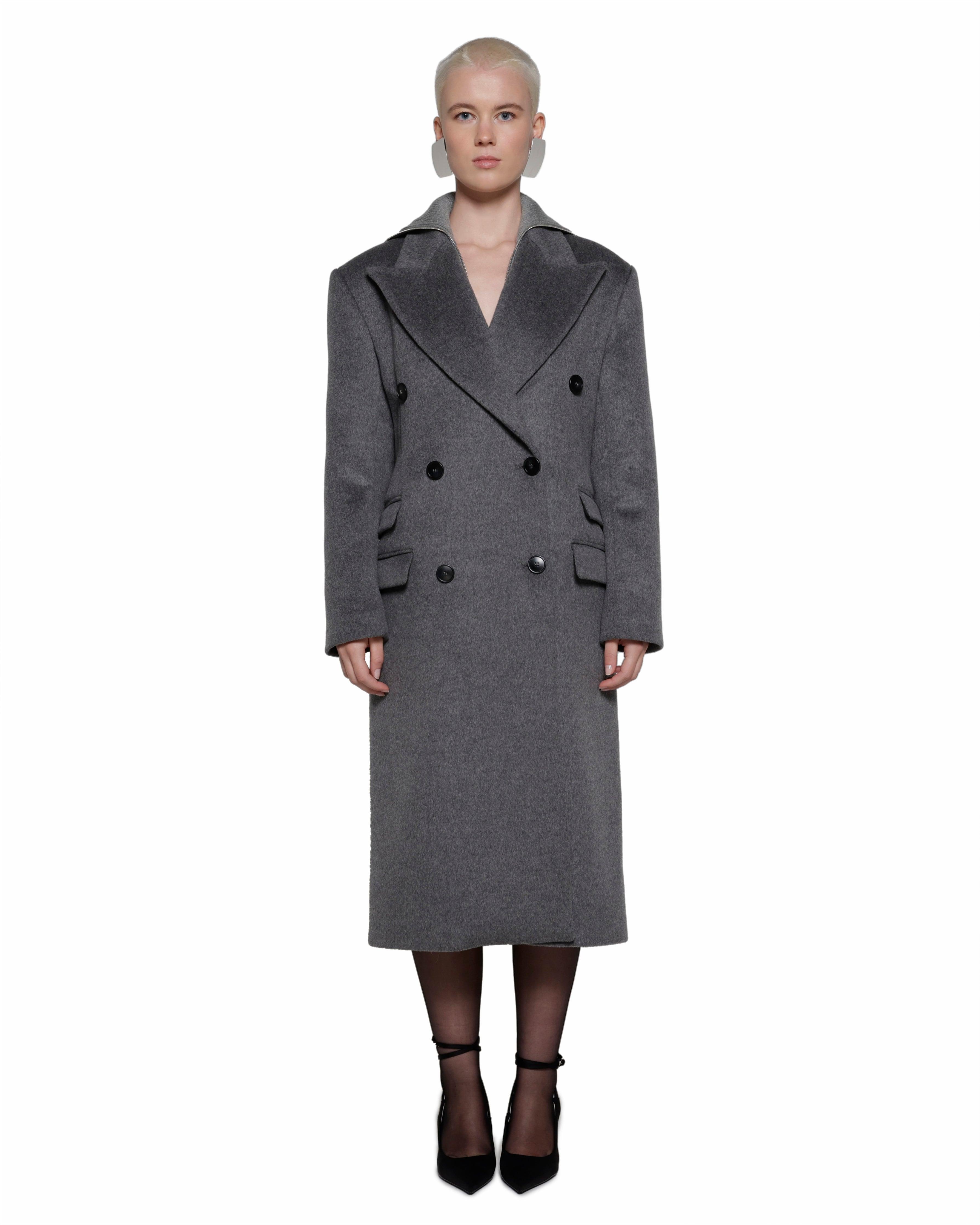 Pascal Wool Coat - ASADLIE