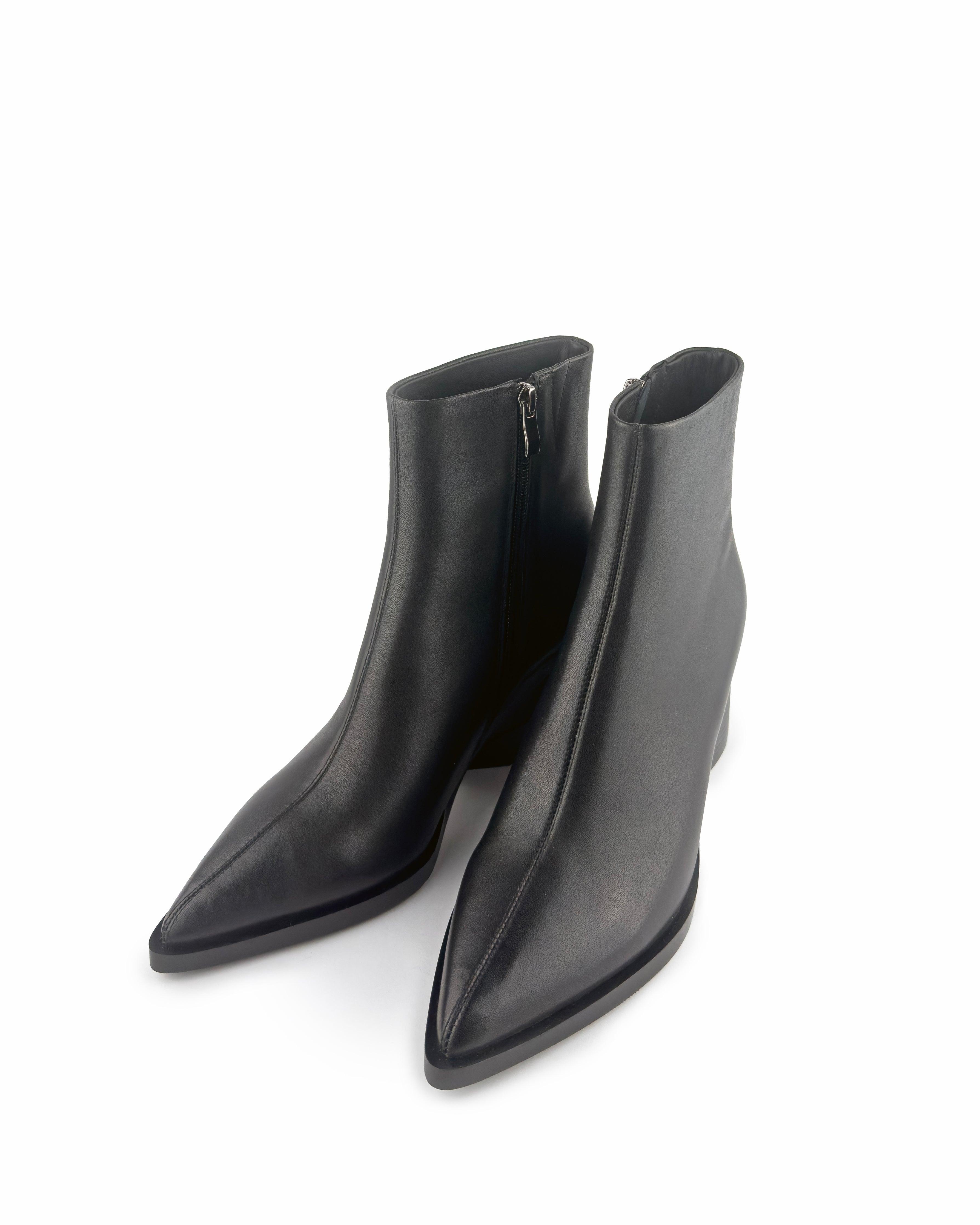 Debut Black Ankle Boots - ASADLIE