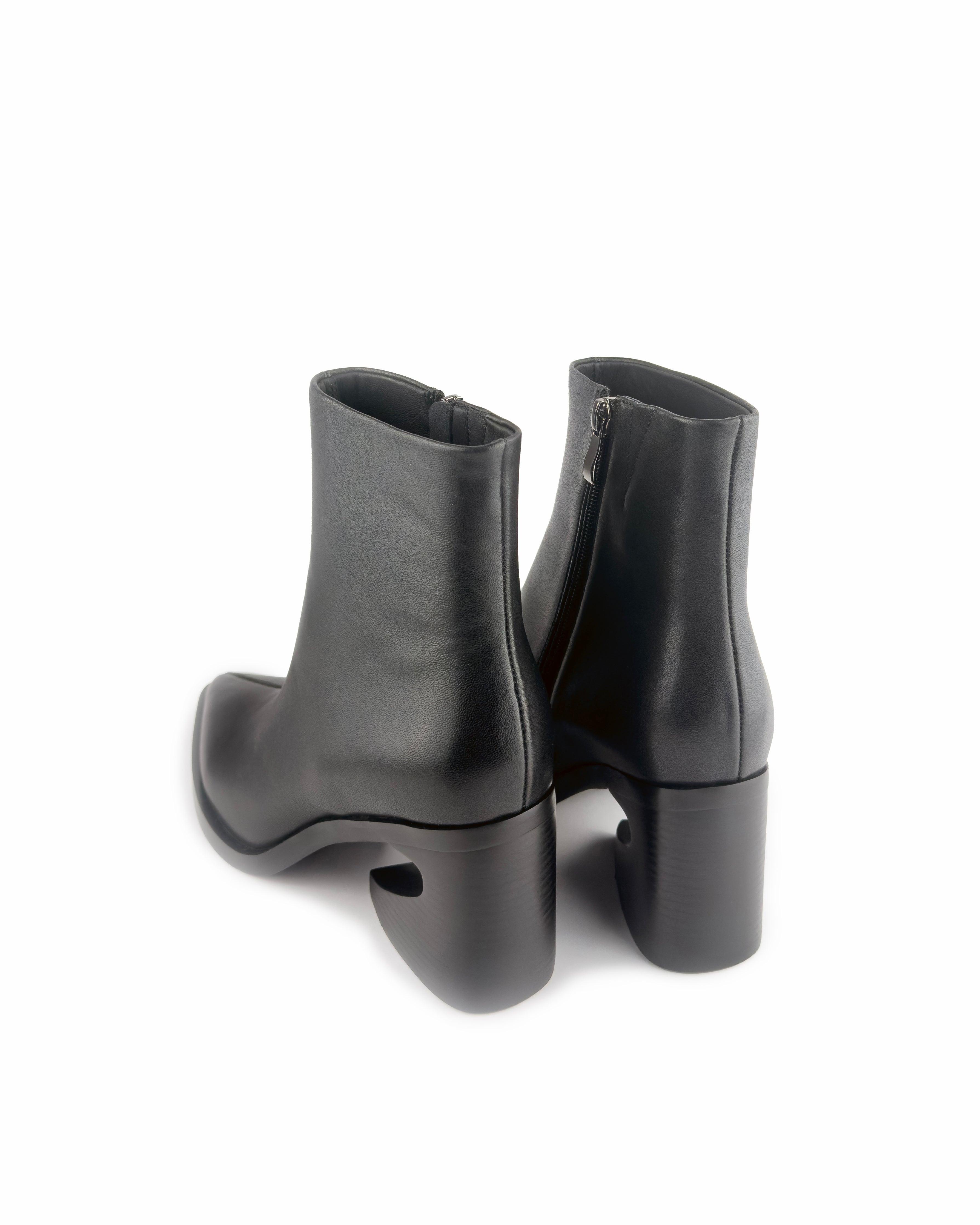 Debut Black Ankle Boots - ASADLIE