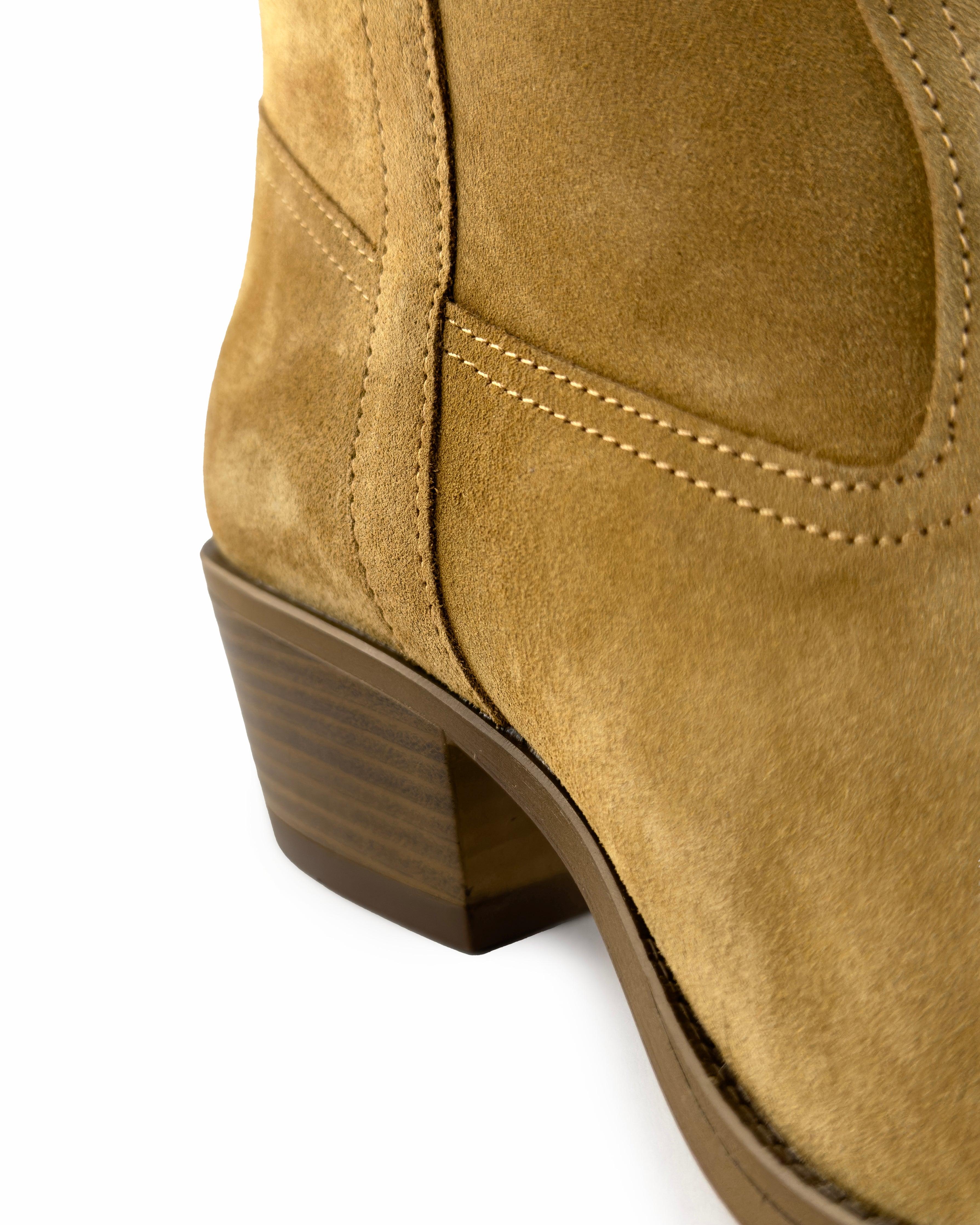 Lowa Camel Mid Calf Boots - ASADLIE