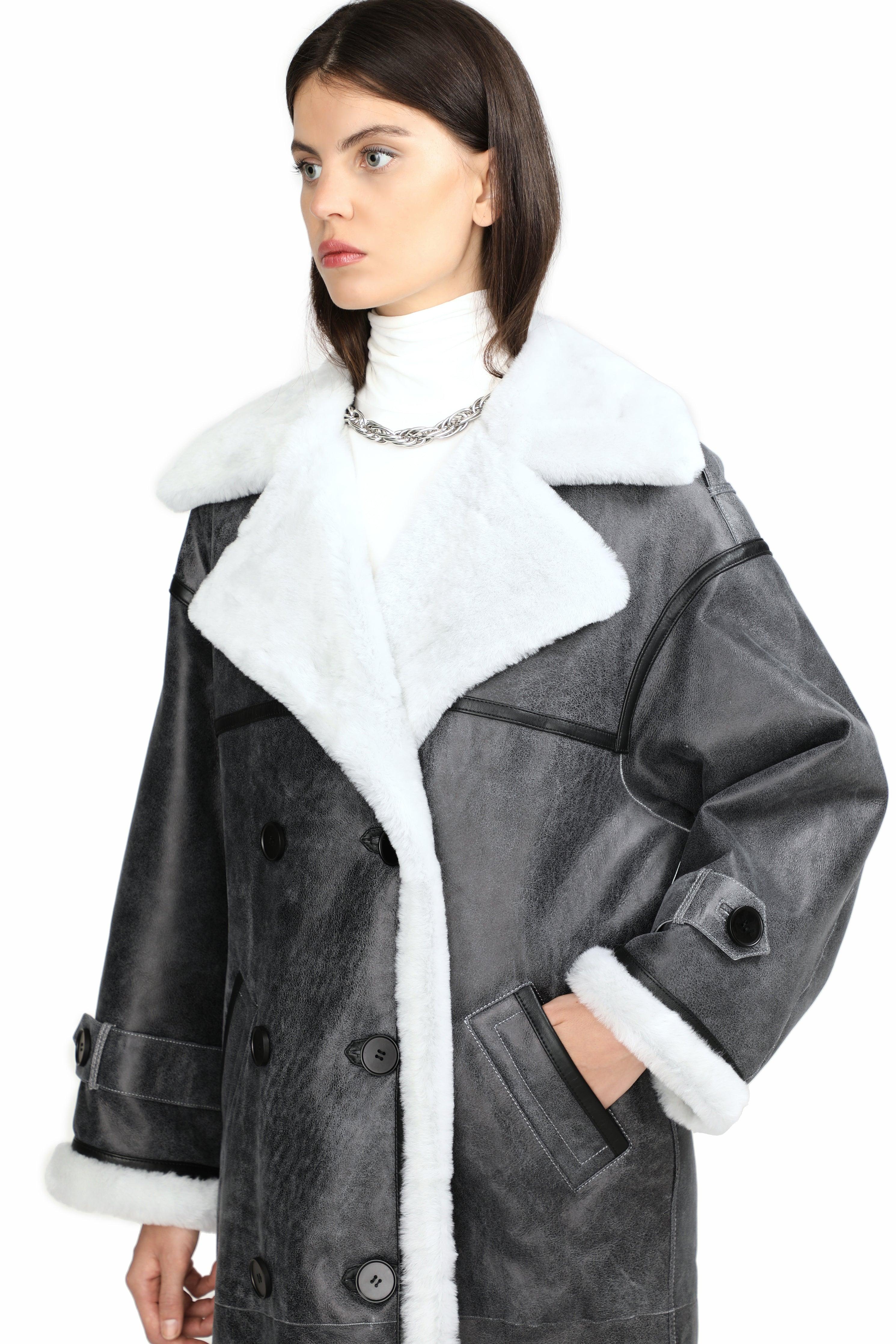 Olivia Shearling Coat - ASADLIE