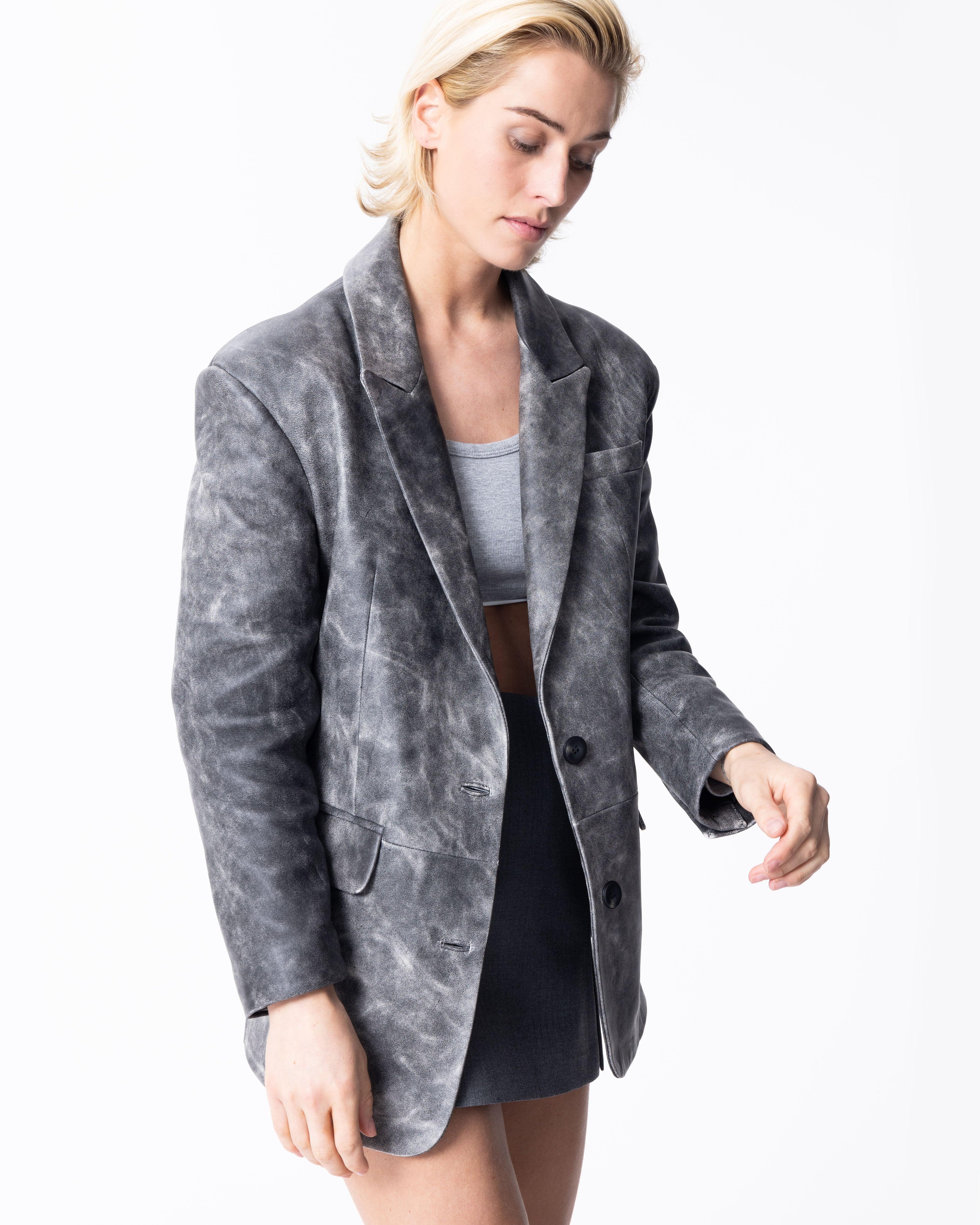 Leather Blazers - ASADLIE